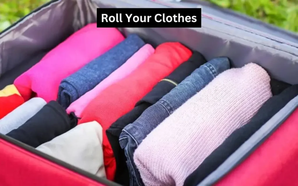 What are the Do’s and Don’ts of Packing - Roll Your Clothes